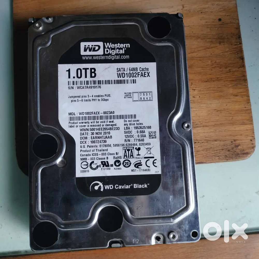 1 TB Hard Disk