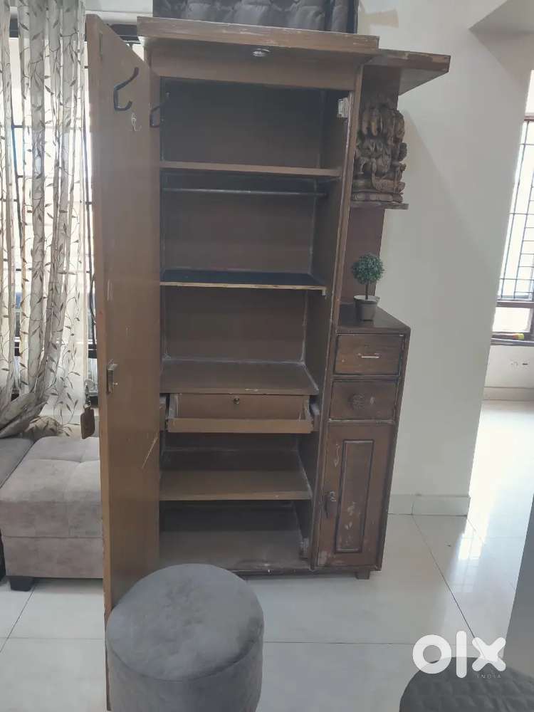 Almirah and cabinet