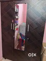New wardrobe  3 doors with mirror