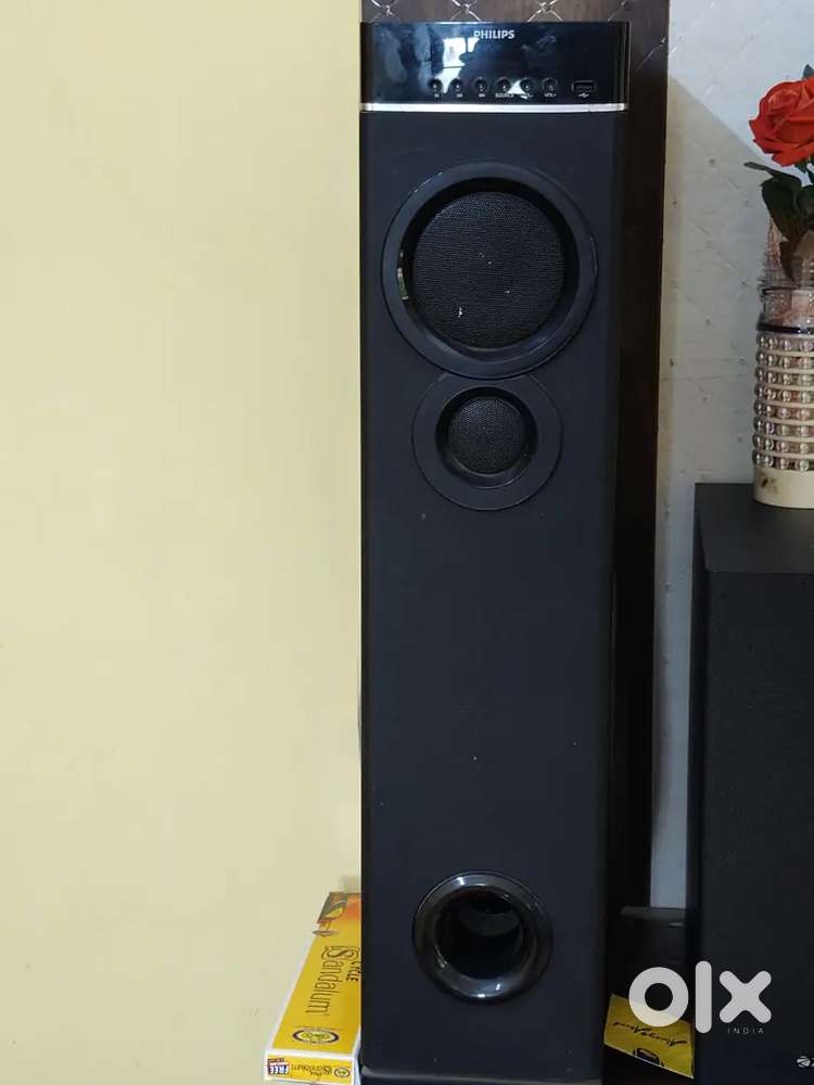 Haier Led 50 inch and Philips Tower speaker