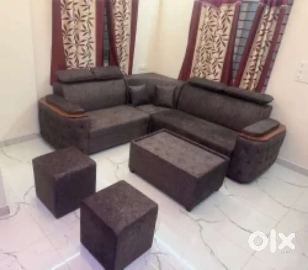 Bigger sale on buy new sofa 8499, L size sofa 13990/-