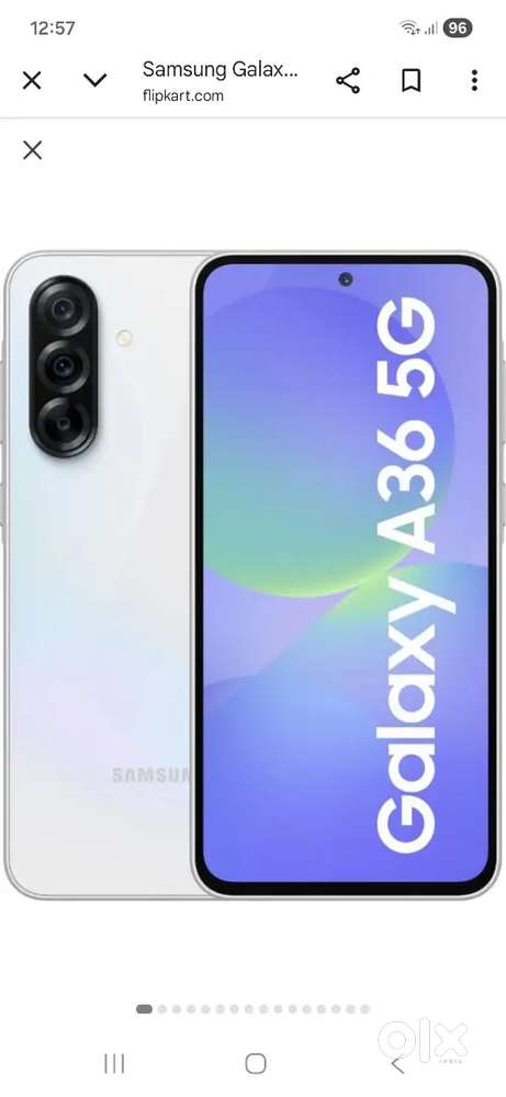 Galaxy a36 5g  6 month old  new condition
