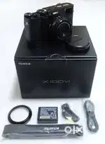 Fujifilm X Series X100VI 40.2MP Compact Camera Black Used