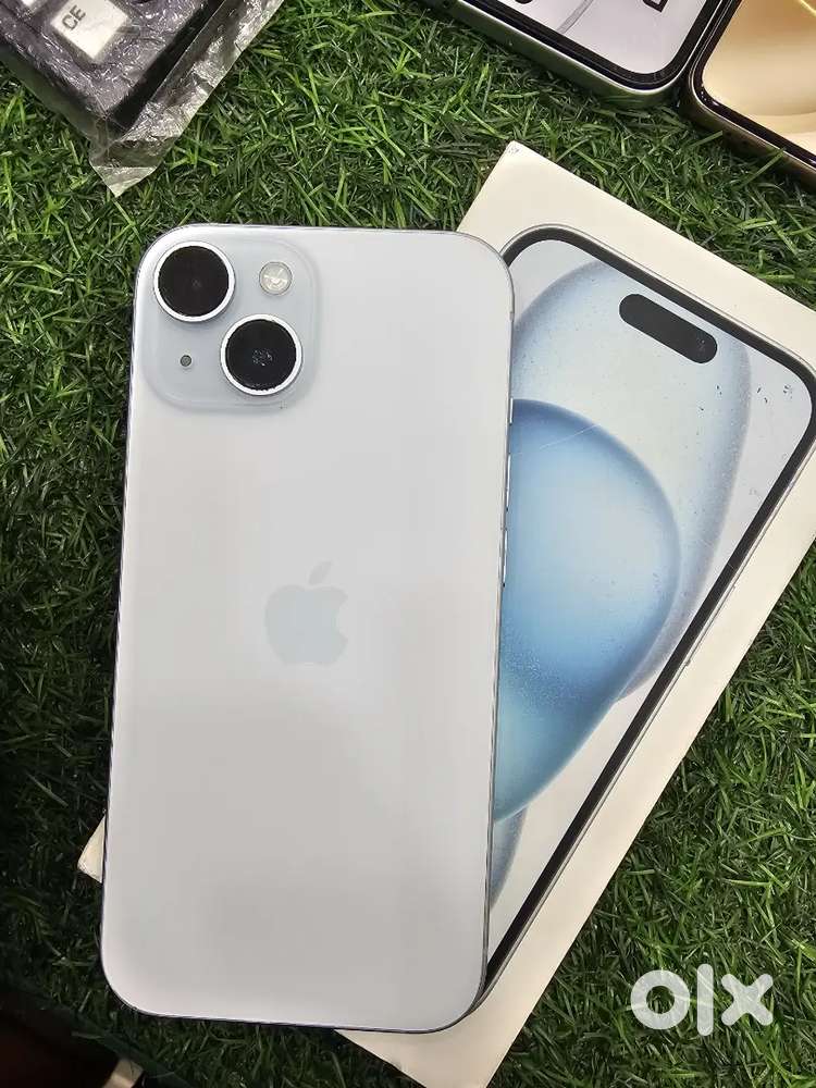 Iphone 15 Just Screen Broken 1month Old Colour Blue