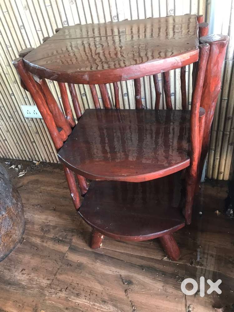 Tree Branch wooden sofa set with stools