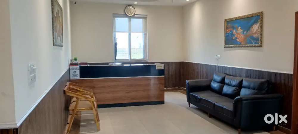 Female receptionist