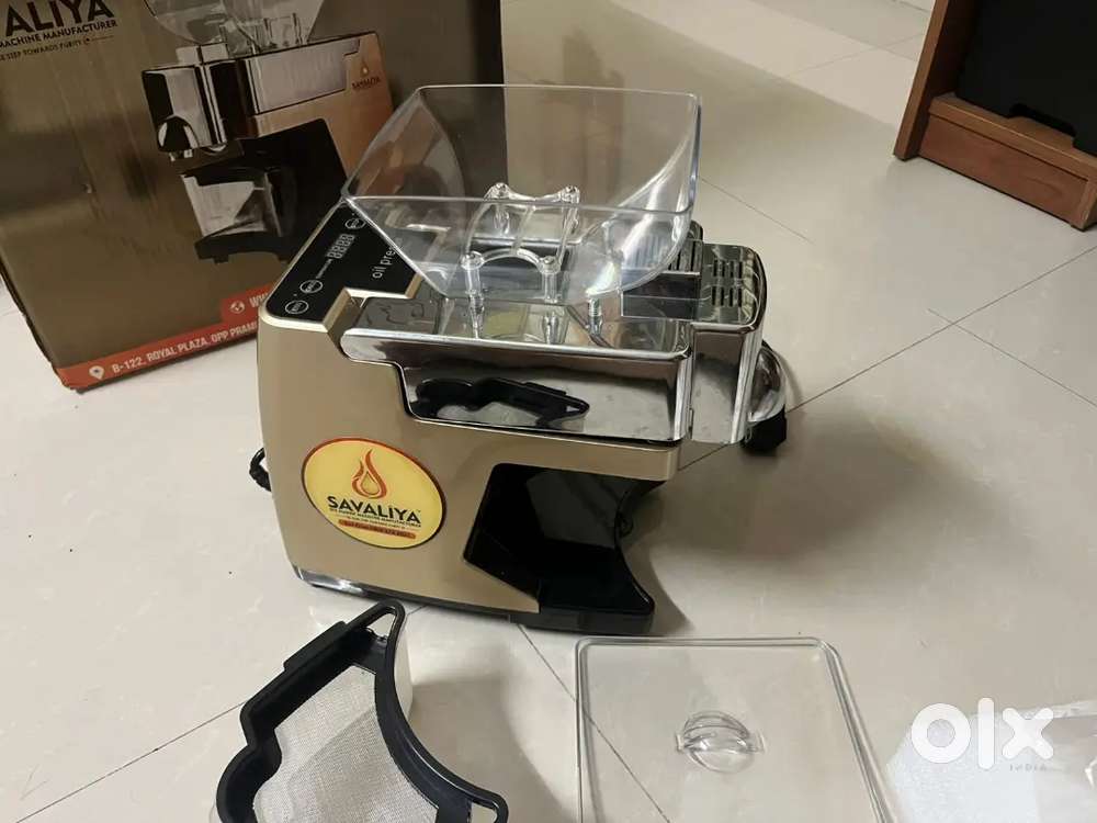 Savaliya oil maker machine
