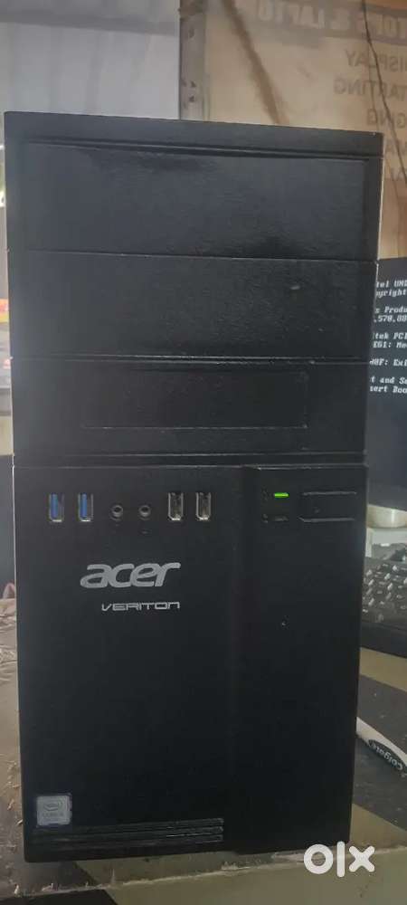 Acer i5 9th gen  8 gb ddr4 ram 120gb ssd and 250 gb hdd cpu