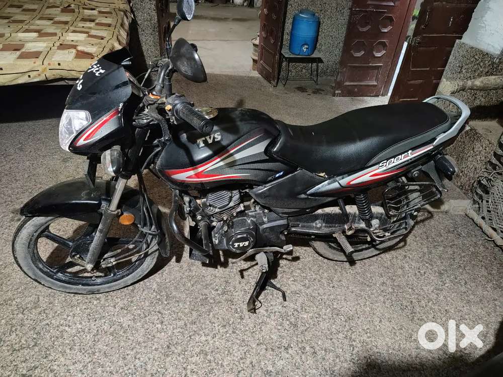TVS sport bike model 2020 kick start hai