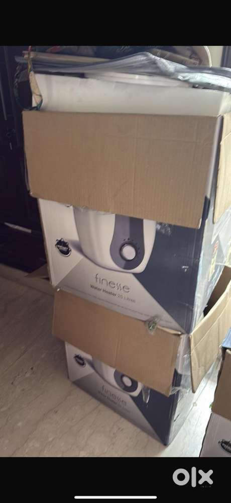 Water gyser brand new. Purchased extra due to shifting.