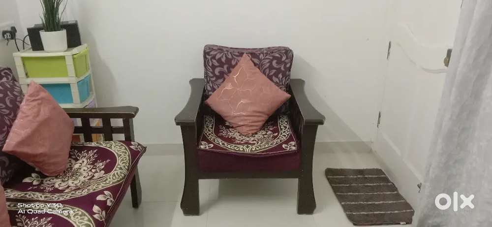 Rubber wood Sofa set