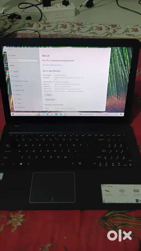 Asus vivo book laptop