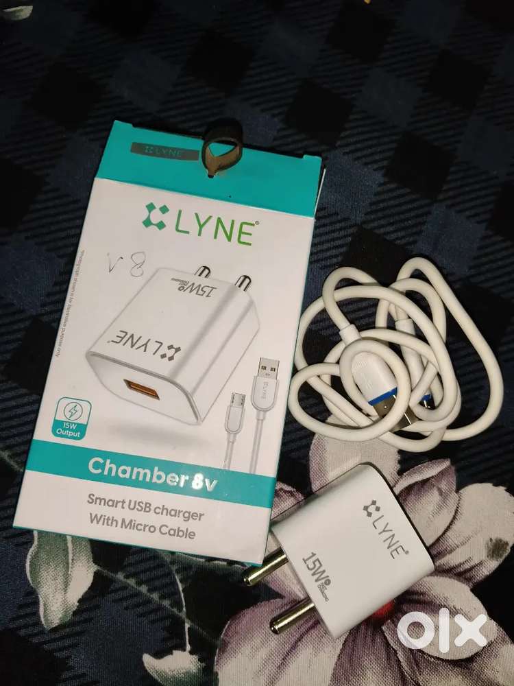 LYNE 15W charger chamber 8v smart USB charger