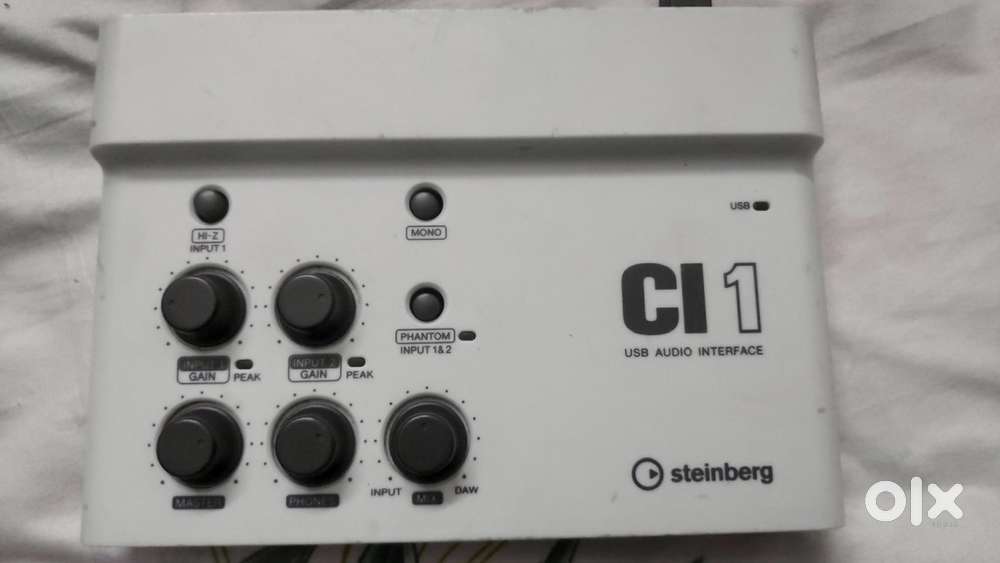 Steinberg CI1 Interface + CAD GXL3000 Mic Kit w/ Stand & Pop Filter