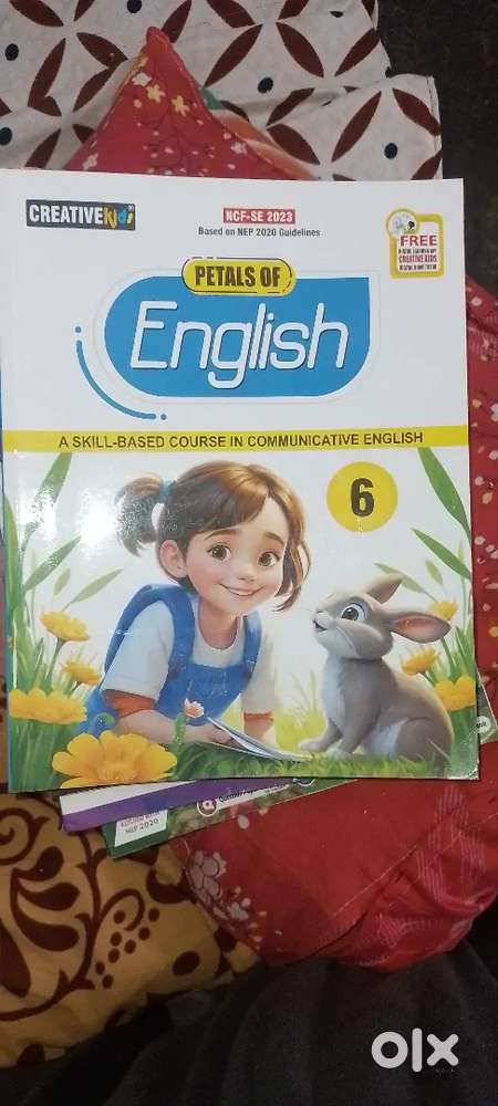 NEW ENGLISH BOOK OR PETALS 2025 CLASS 6