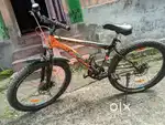 Fat tyre cycle dobule disc