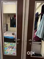 Godrej double door cupboard