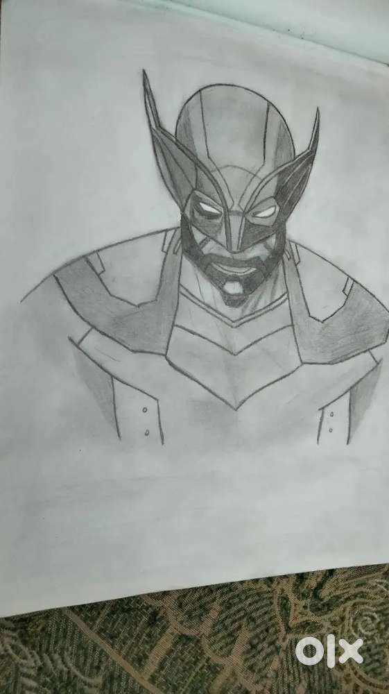 Wolverine drawing/art