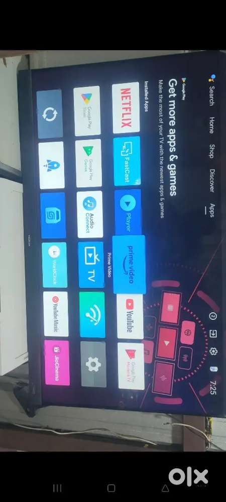 Tv & fridge & washar