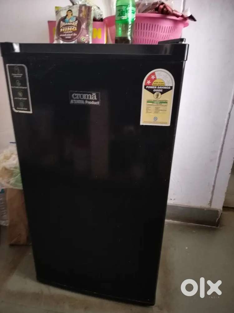 A croma tata product Fridge 84 liters