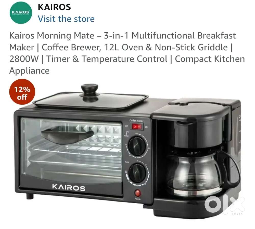 Kairos Multifunctional Breakfast Maker for 8000
