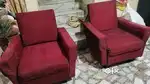Sofa set of 3 one long sofa and two chair sofa