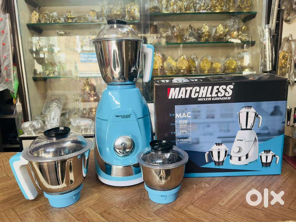 850 Watts Brand New Marchless Mixer Grinder 3 Years Warranty MRP-4140.
