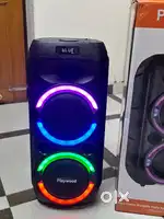 Portable speaker high bass