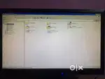 Computer desktop set with computer table