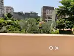 3bhk flat for rent,park facing,1st floor, airport road