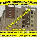GOLDEN OPPORTUNITY 2BHK MAIN ROAD FLAT @42.5 LAKHS ONLY