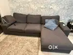IKEA KIVIK 3-Seat Sofa with Chaise | Tresund Anthracite | GREAT CONDT.