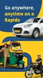 Rapido cab in all over Chennai bike attachment