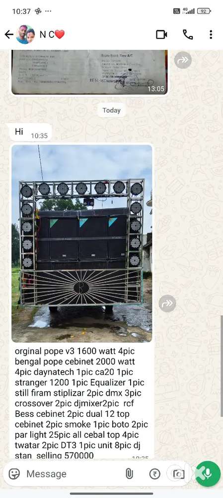 Pura full  dj setup sell