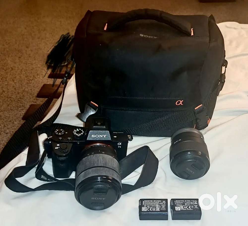Sony A7 Mark ii + Lenses EXCELLENT CONDTION!