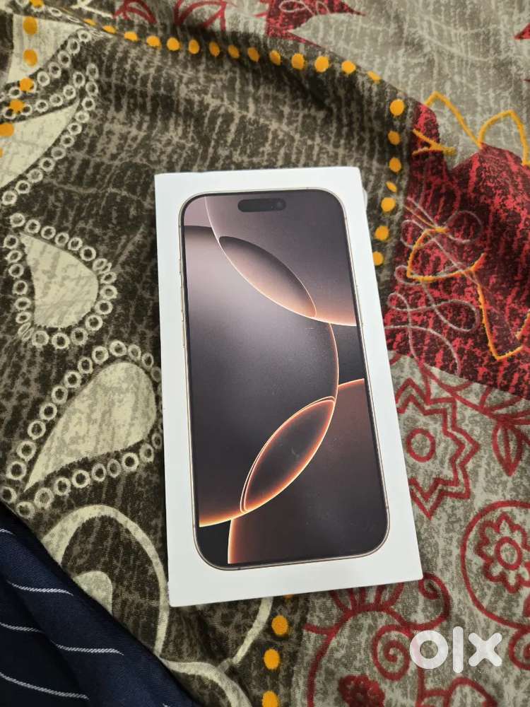 New iPhone 16 Pro 128GB desert titanium