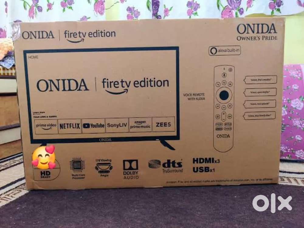 New Peak ONIDA 24 inch LED TV 3 in 1, TV+Computer+Home theater