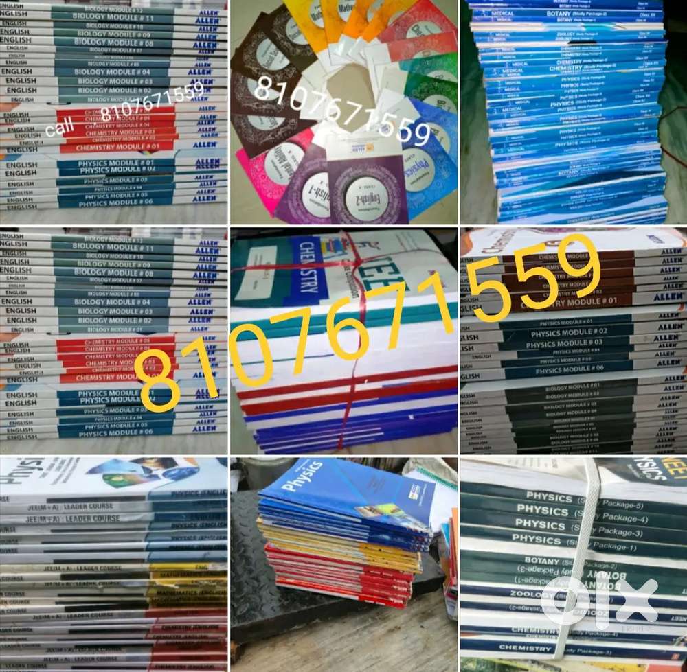 Allen coching book Neet book medical books IIT/neet all sub