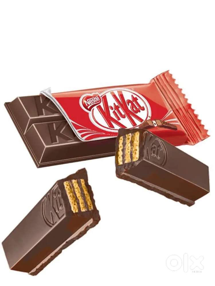 Kit kat choklet Packaging and scanning and Labelling