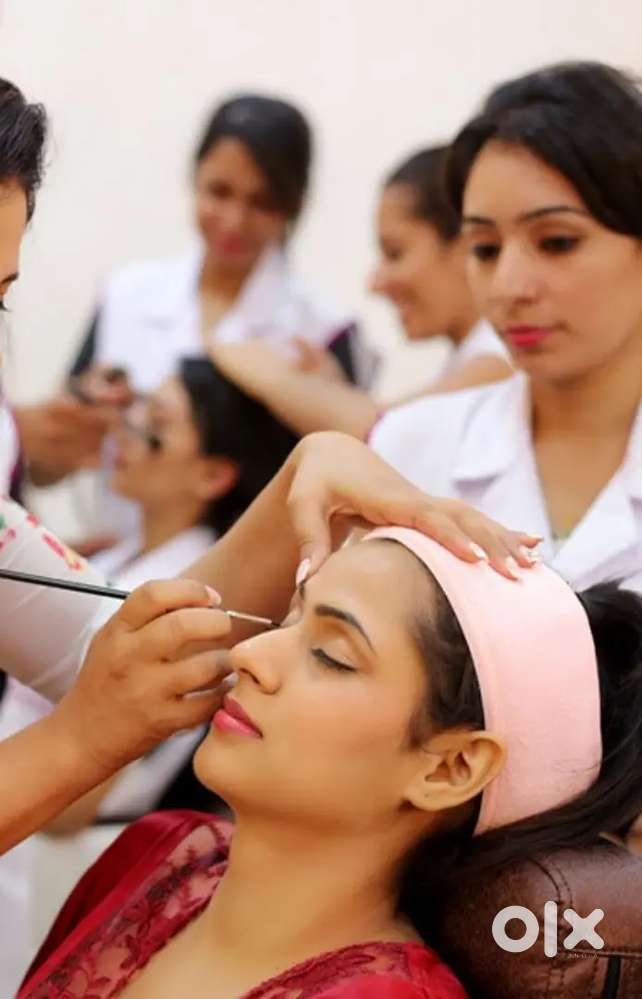 Female beautician