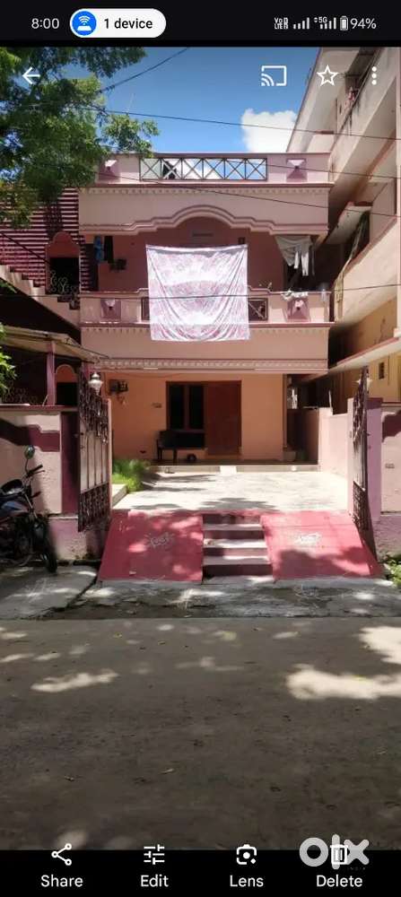 2 bhk individual house with car parking and spacious place in front