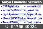 Account Assistant Knowledge of Accounting, GST, Income Tax Consulting