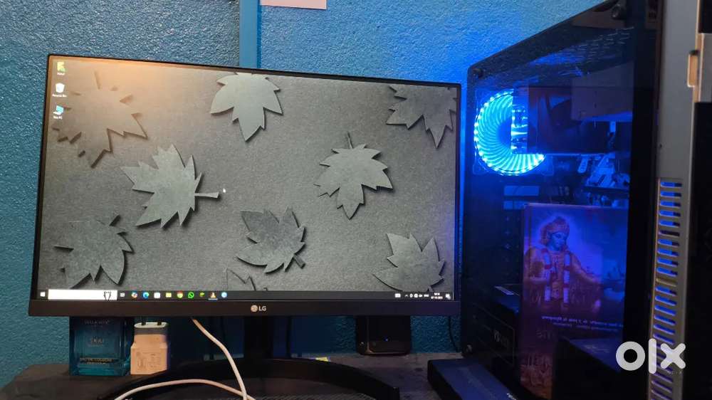 LG 22 inch monitor i5 4590 full pc setup
