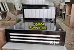 HAMZA FURNITURE NEW DESIGNER PARTICLE BOARD WOOD BED 6BY6