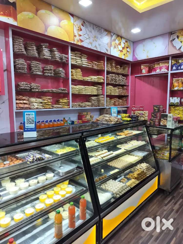 Display counter with ac