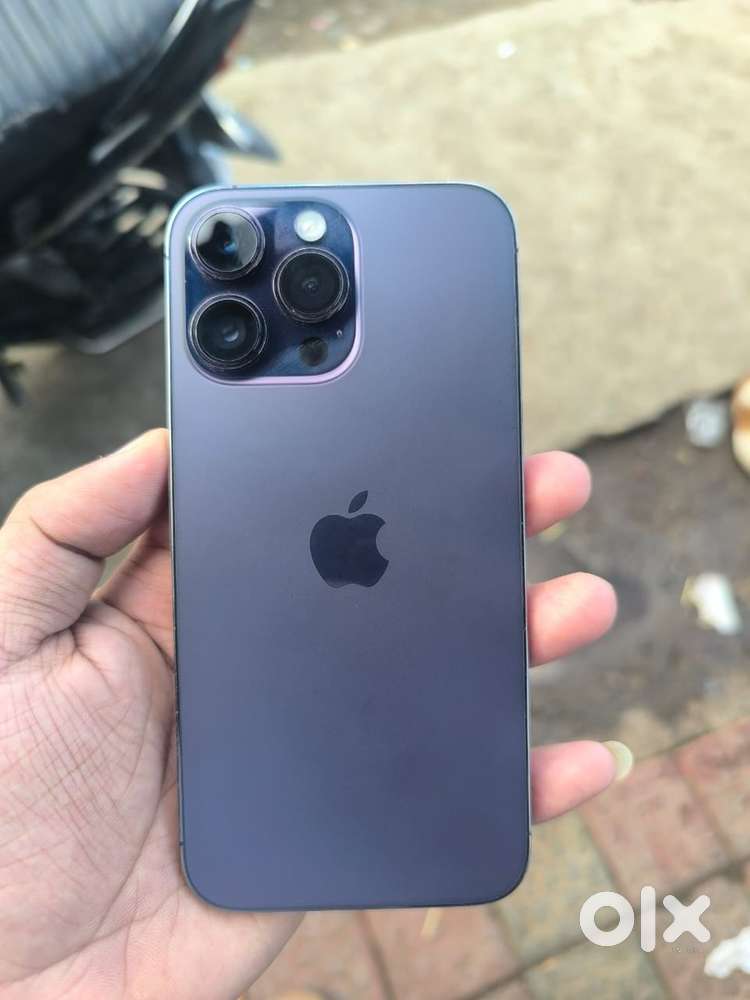 I phone 14 pro max deep purple 128gb -Good Condition- battery  78%