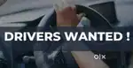 Wanted drivers  [ night shift/ partime]  4 wheel license