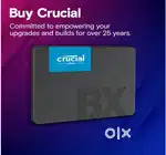 Crucial 240GB SSD (2.5 SATA 6Gbps, Gen
5)-Only 6 Months Old