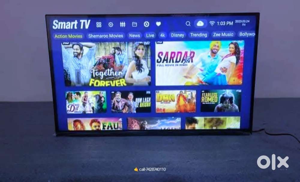 Offer android smart led tv wifi youtube hotstar live tv all functions