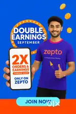 Zepto Dilivery Job part Time/Full Time